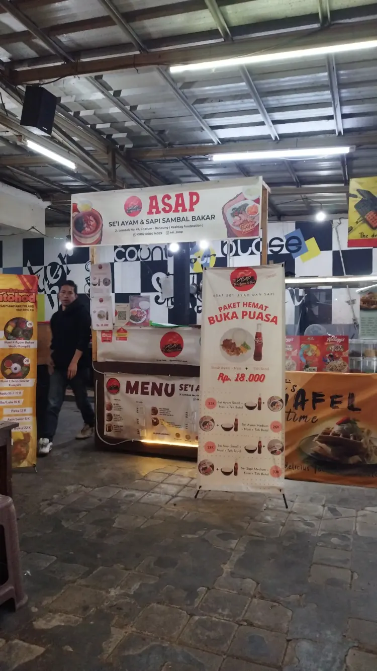 Harum Asap sei sapi dan ayam jl.Lombok 3