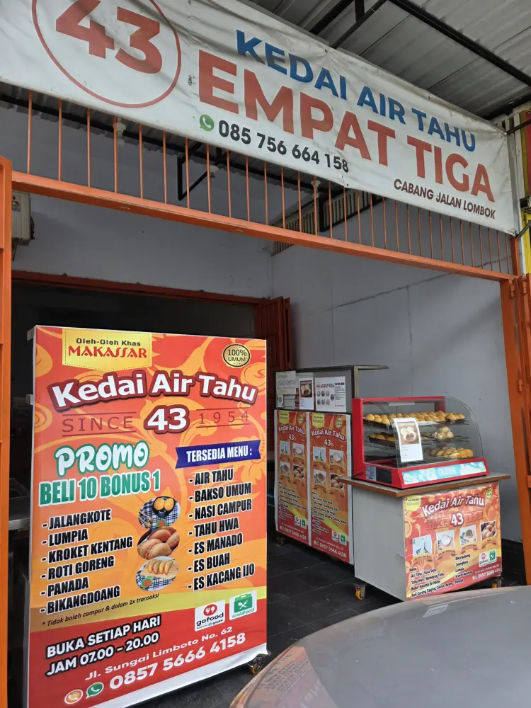 Kedai Air Tahu Empat Tiga '43 10