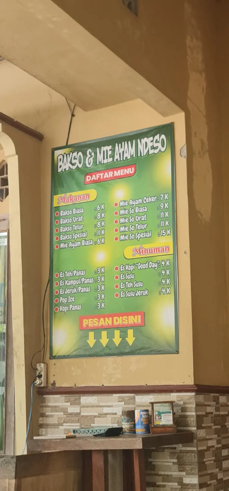 BAKSO & MIE AYAM NDESO 8