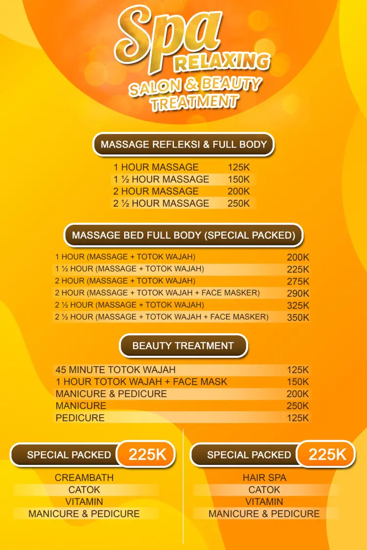 Spa relaxing salon & beaauty treatment 1