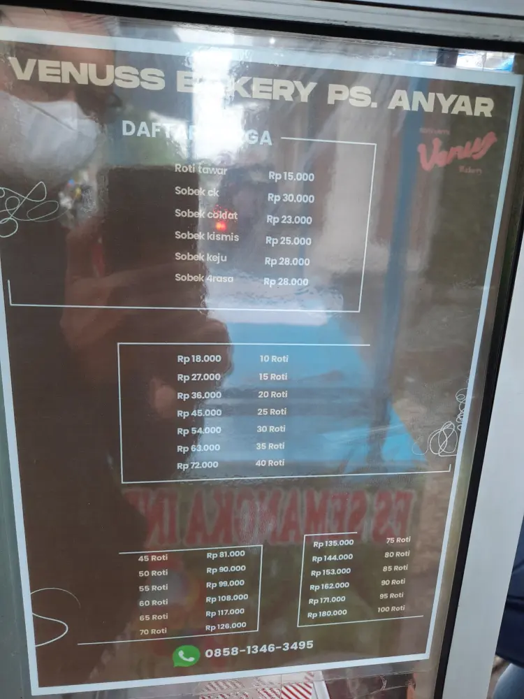 Roti Unyil - Venus Bakery, Pasar Anyar 10