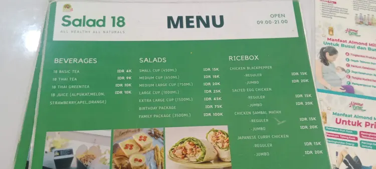 Salad 18 - Salad Buah, Salad Sayur & Jus Ponorogo 3