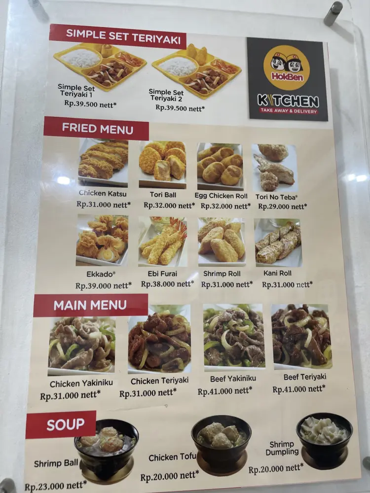 HokBen Kitchen Utan Kayu 3