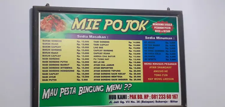 Mie Pojok 3