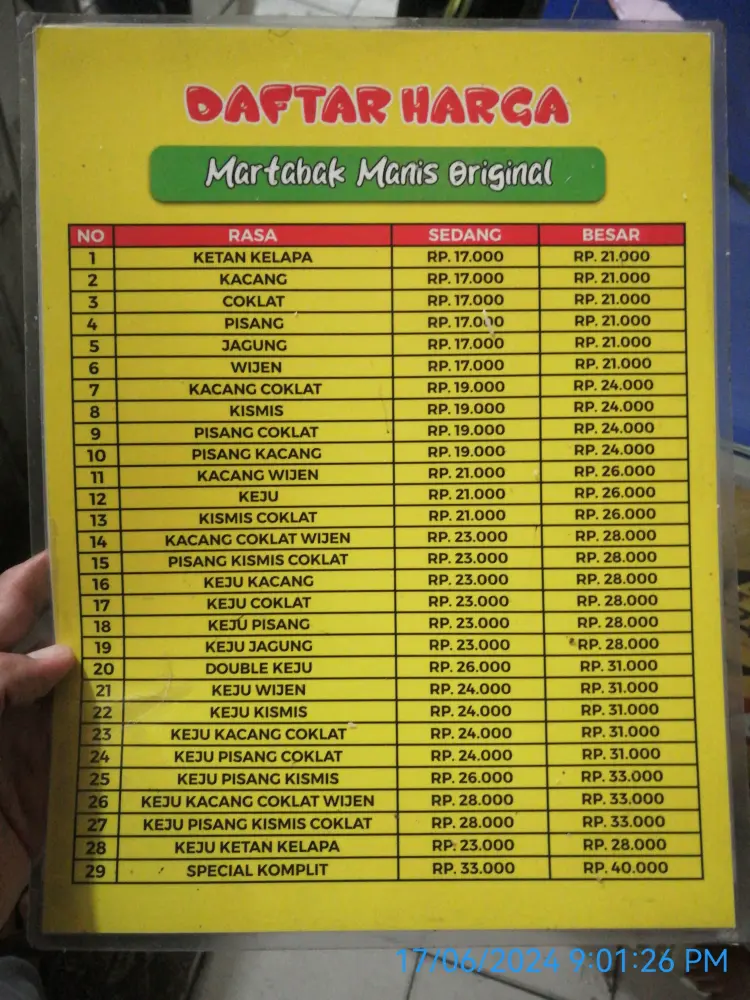 Martabak Silegit - Kebon Kopi 3