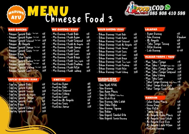 Warung ayu chinese food 3 2