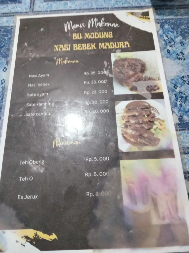 Nasi Bebek Bu Modung Khas Madura 9