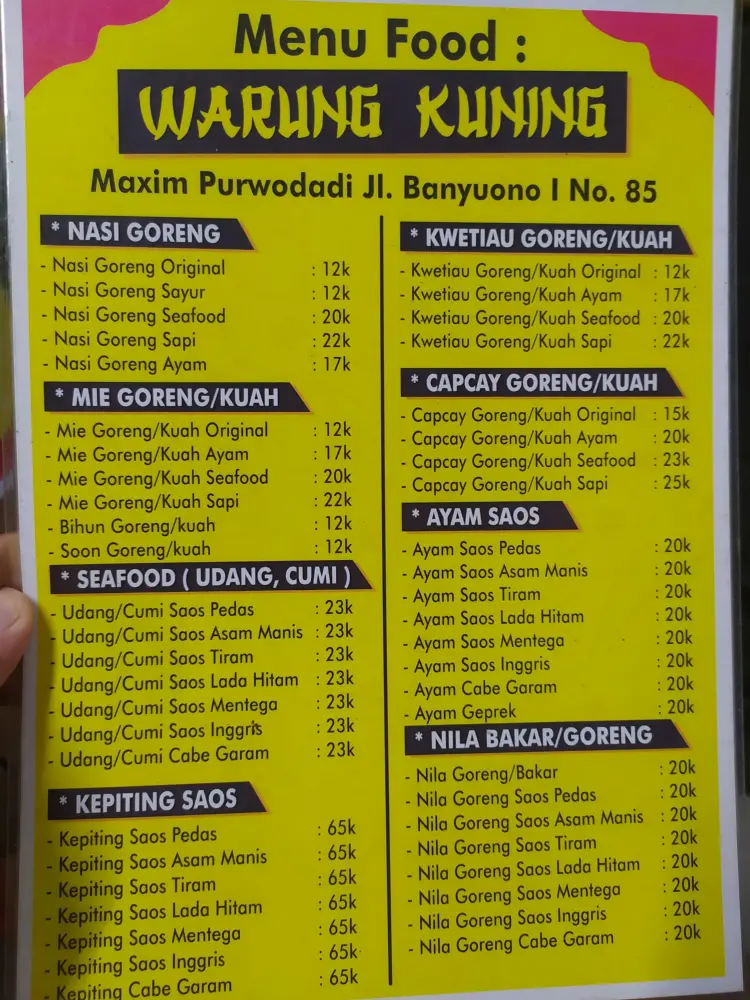 Warung Kuning Purwodadi 5