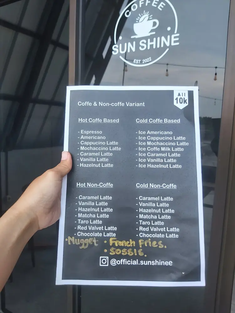 Sun shine coffee shop 3