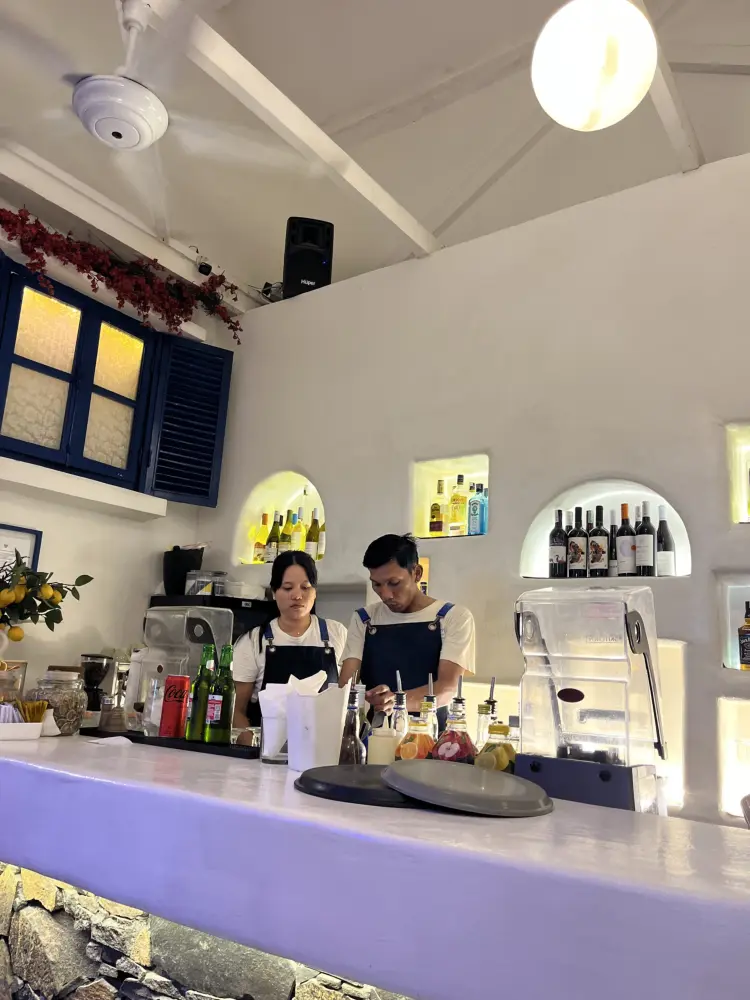 Santorini Greek Restaurant Seminyak 9