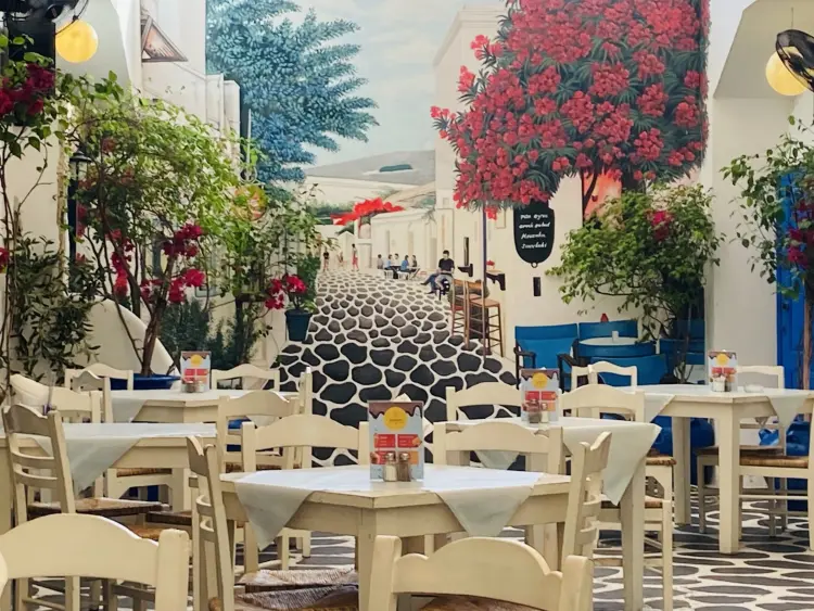 Santorini Greek Restaurant Seminyak 8