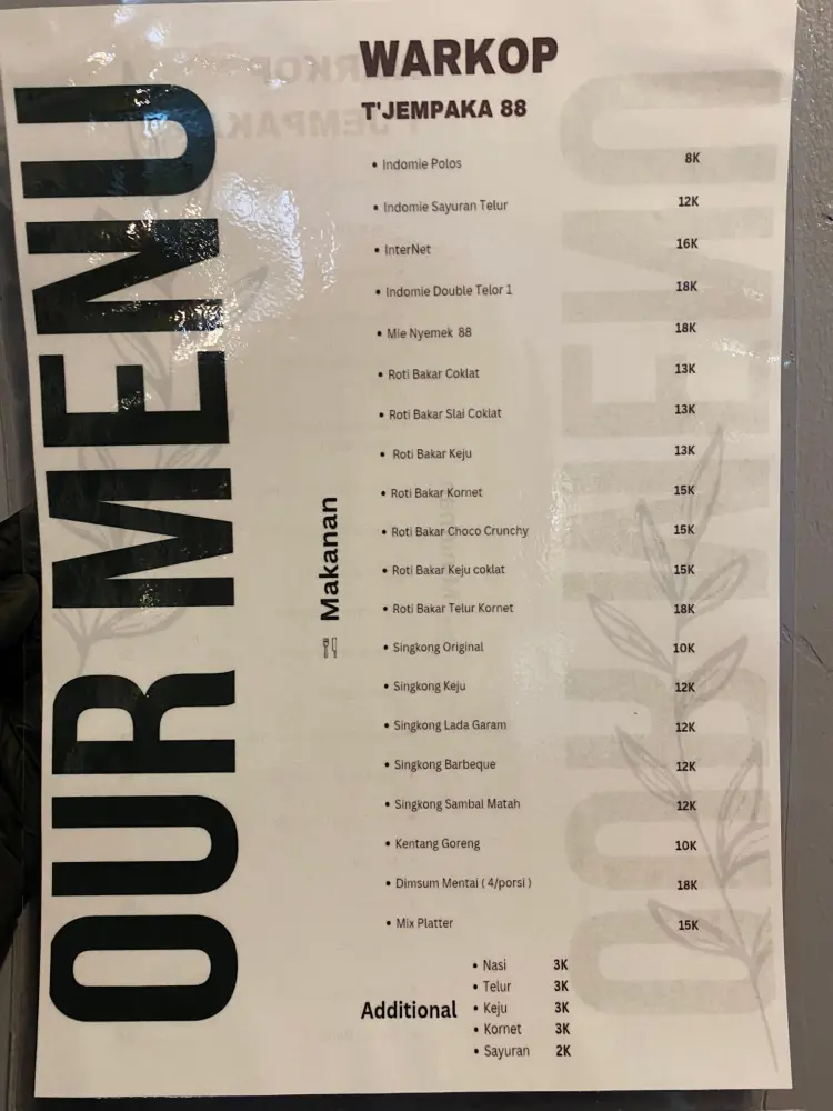 Warkop T'jempaka 88 4