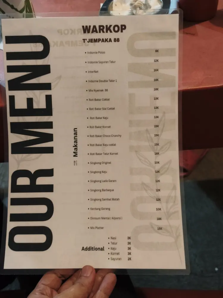 Warkop T'jempaka 88 2