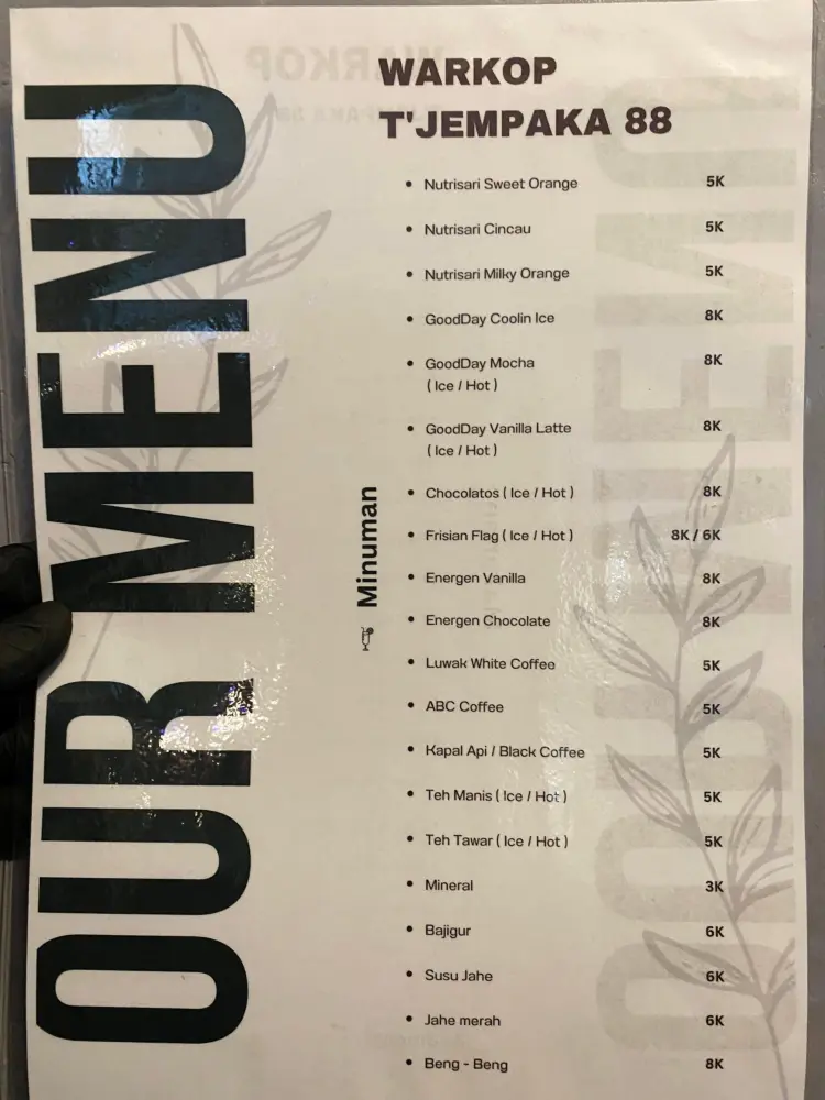 Warkop T'jempaka 88 5