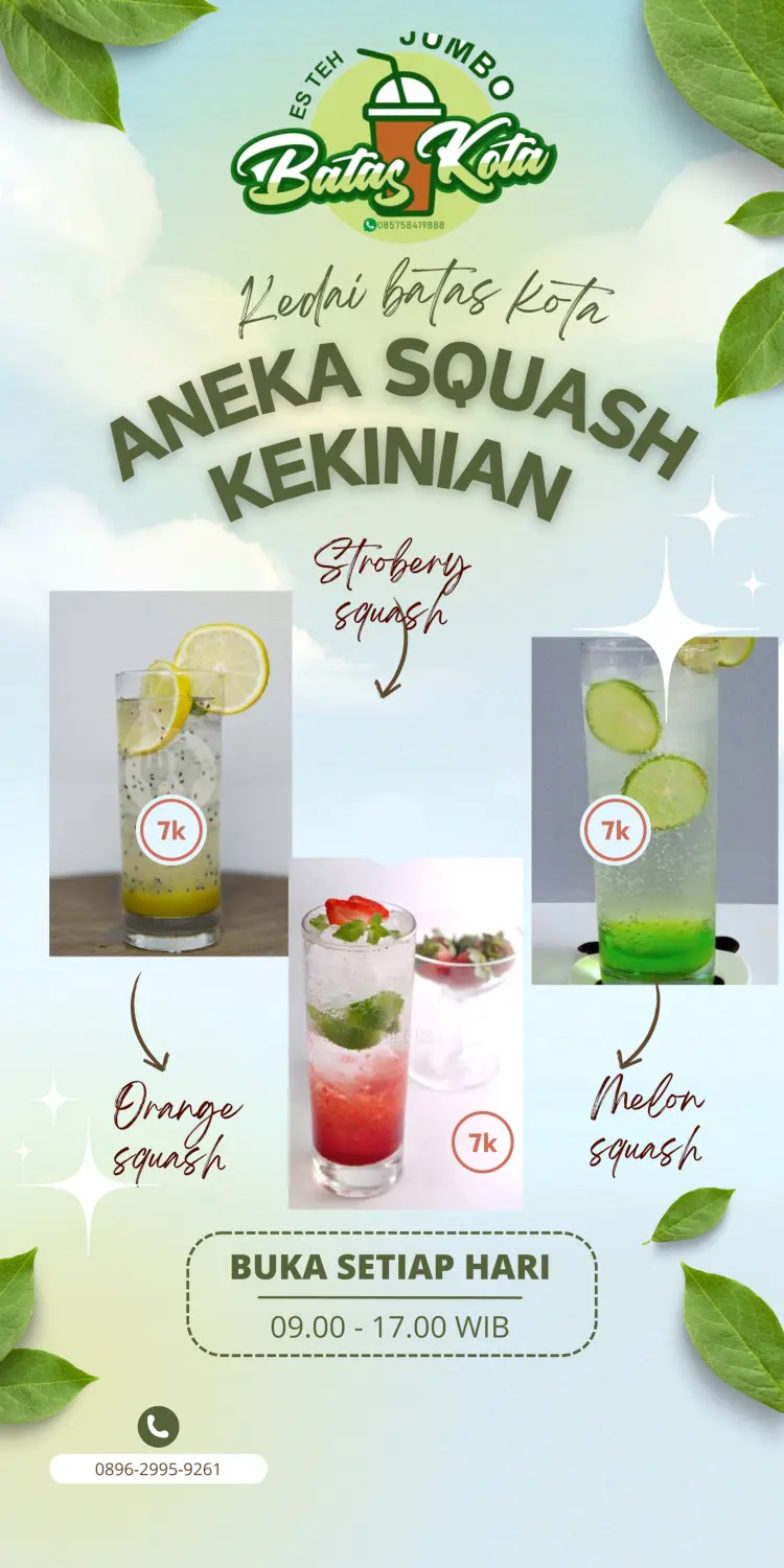 Es teh asli solo batas kota 2