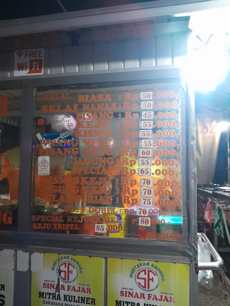 Martabak Bangka Sinar Fajar 6