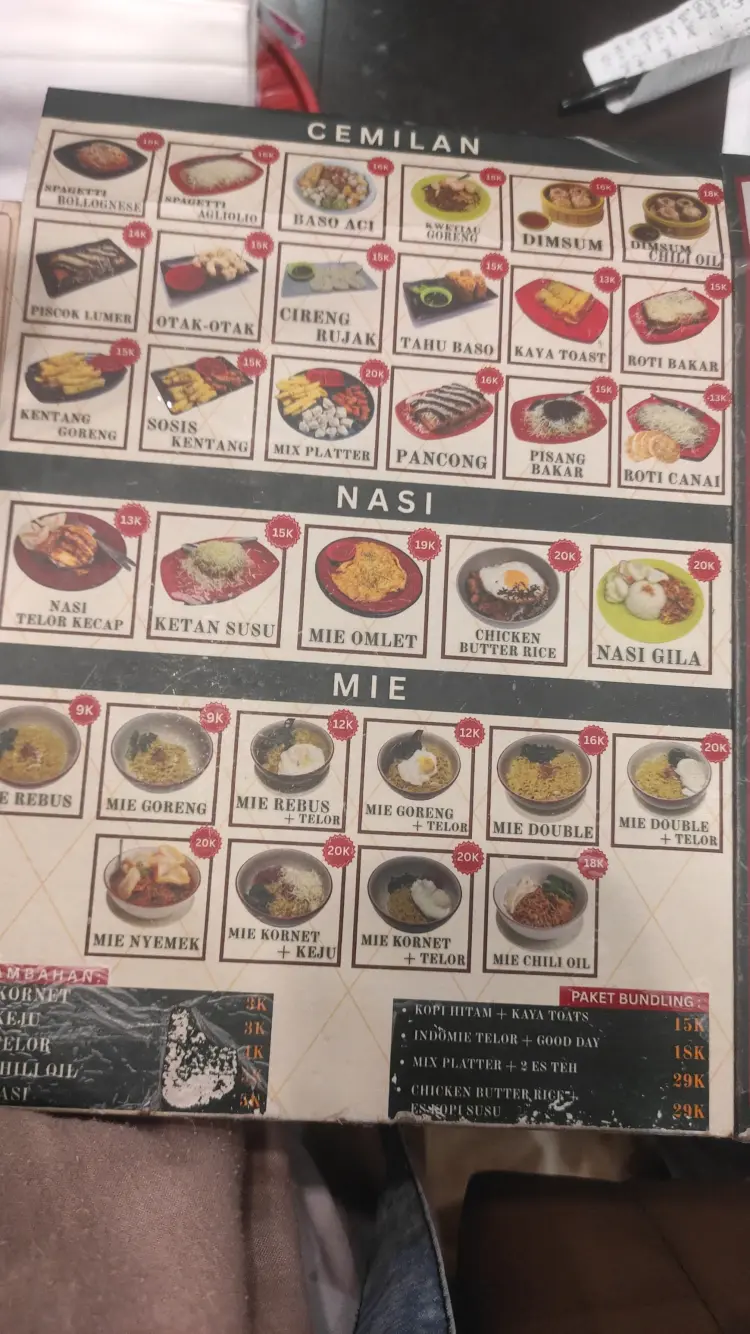 WARKOP SERAYA 2 CILEDUG TANSER 2