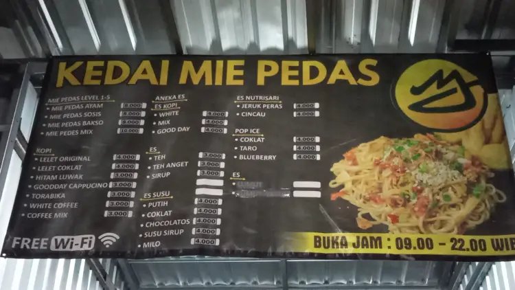 KEDAI MIE PEDAS 6