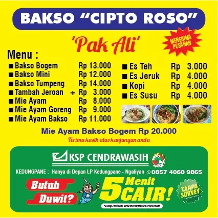Mie ayam & bakso cipto roso 2