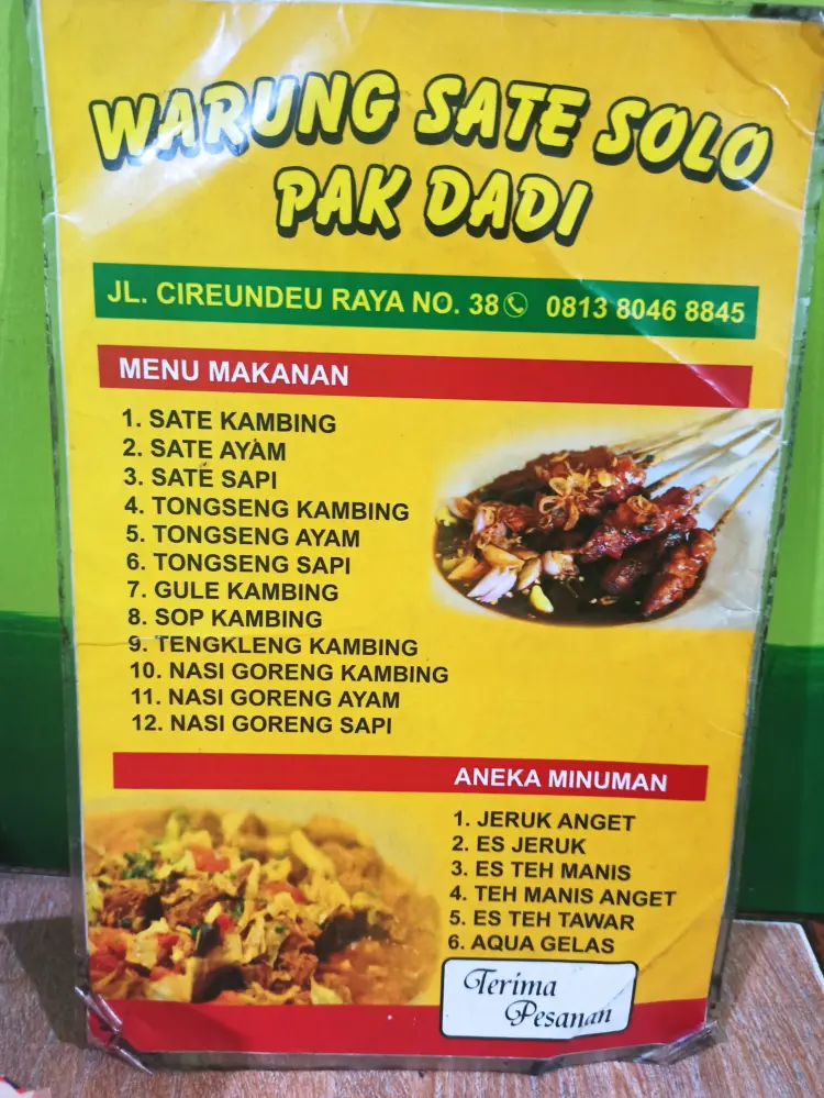 WARUNG SATE SOLO "PAK DADI" 3