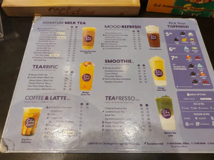 Chatime - Plaza Pondok Gede 8