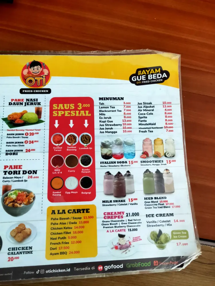 OTI Fried Chicken Sudirman Pati 8