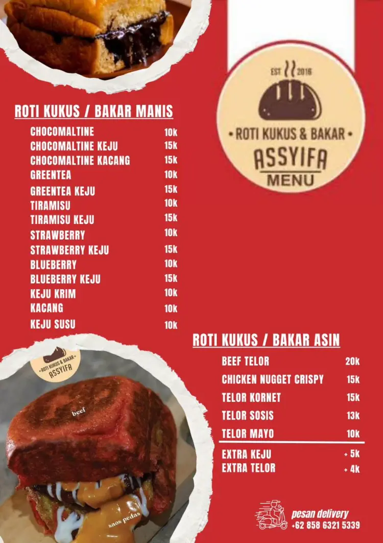Roti kukus bakar assyifa Cibatu 2