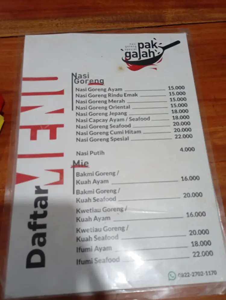 Nasi Goreng Spesial Pak Gajah 6