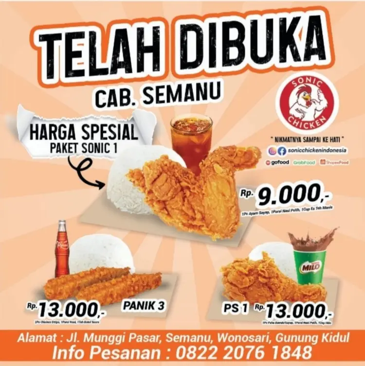 Sonic Chicken Semanu 7