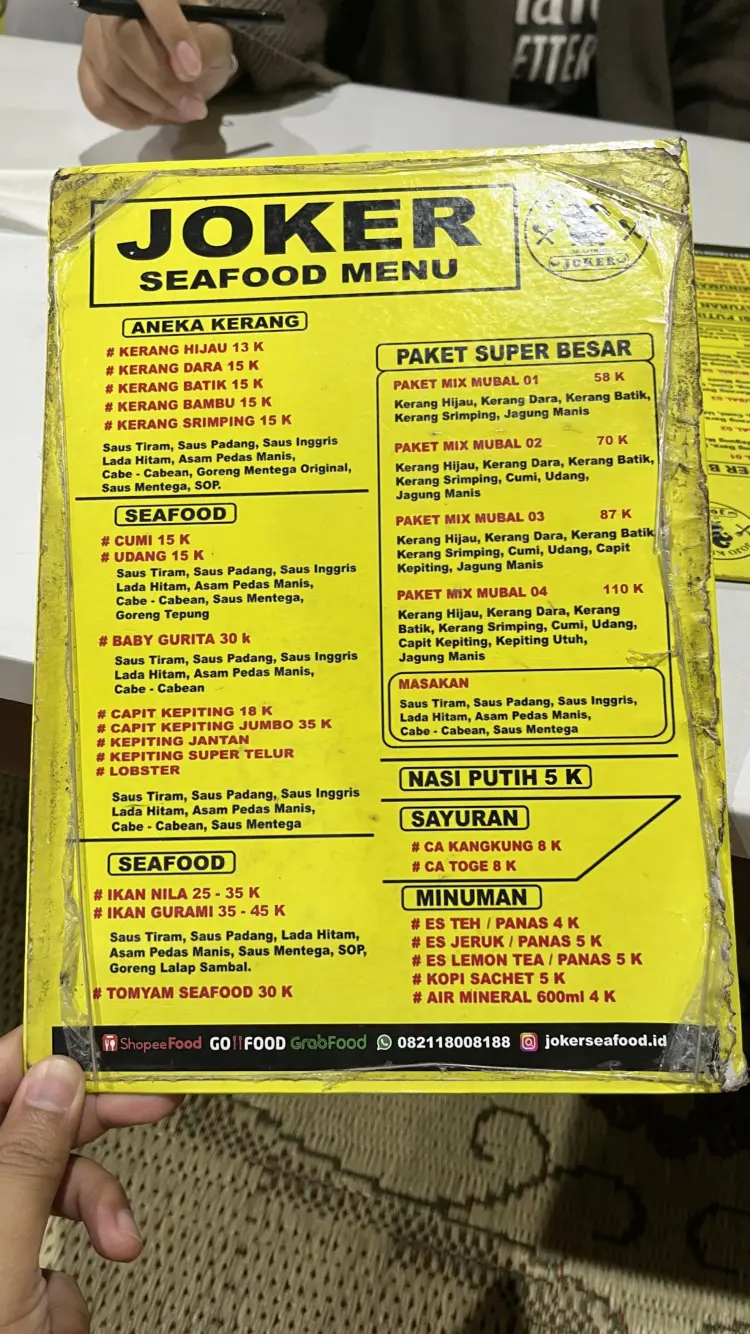 Joker seafood ungaran 4