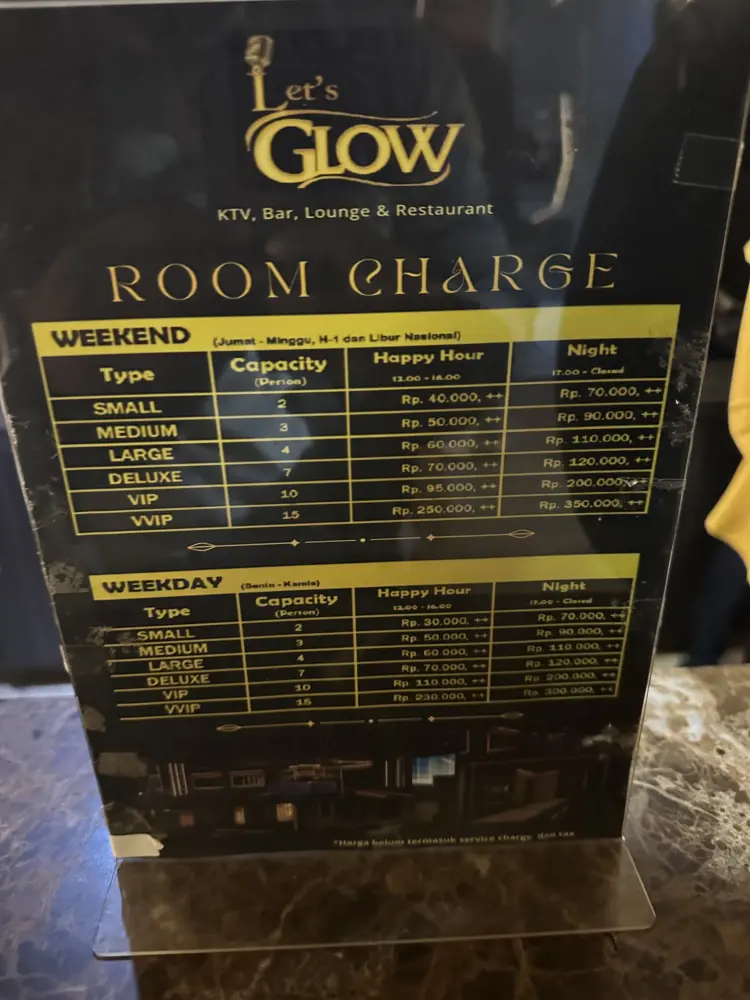 Lets GLOW (PGC) KTV Lounge Bar Jakarta 2