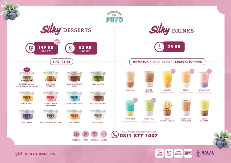 Puyo Silky Desserts - Plaza Indah Bogor 2