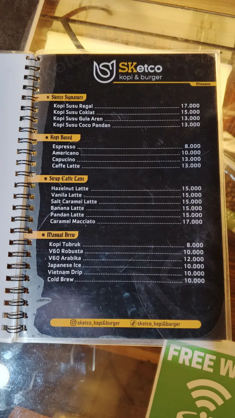 Sketco kopi & burger #shelter rasan-rasan 6