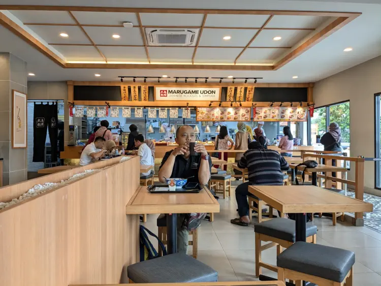 Marugame Udon Yogya Plaza Cimahi, lantai GF 1