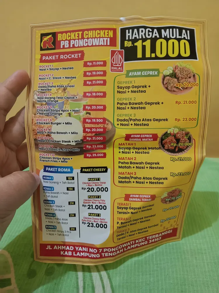 ROCKET CHICKEN PB PONCOWATI 6