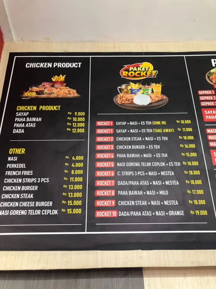 Rocket Chicken MERGOMULYO Ngadiluwih 9