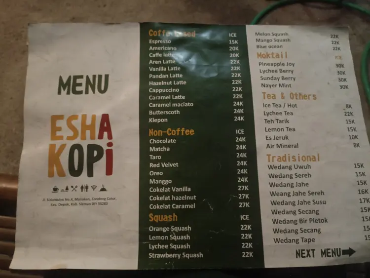 ESHA KOPI 4