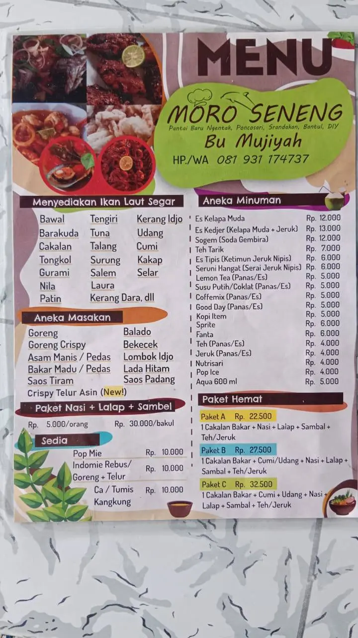 Warung Lesehan MORO SENENG Bu Mujiyah 9