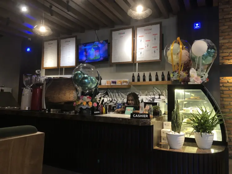 Floral coffee and juice 5