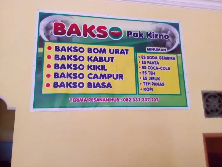 BAKSO KIKIL - BOM URAT - BAKSO BERANAK 5