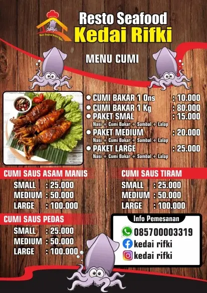 KEDAI RIFKI (RESTO IKAN BAKAR SEAFOOD) 9