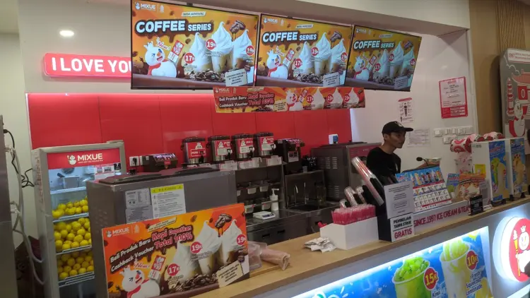 Mixue SPBU Atang sanjaya 2