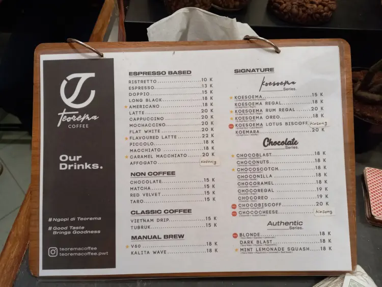 Teorema Coffee Purwokerto 4