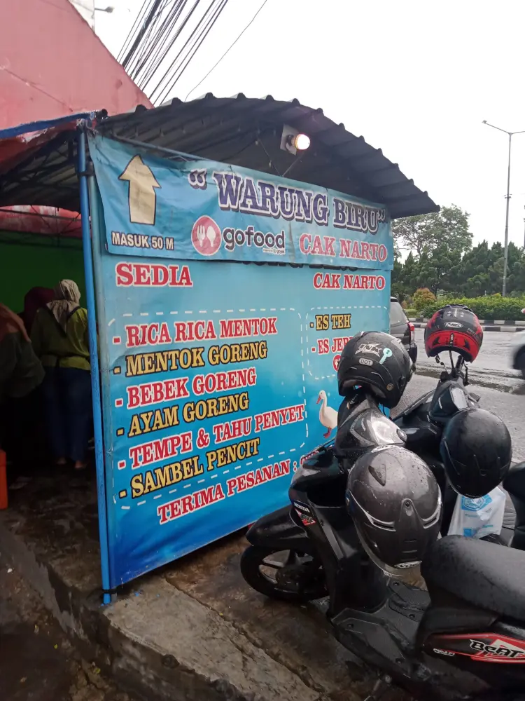 Warung Biru Cak Narto "Rica-rica Mentok" 5