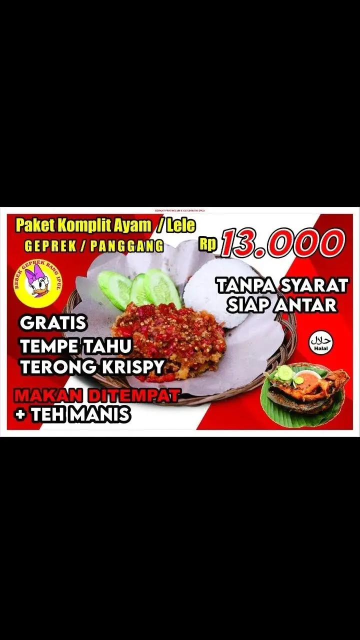 BEBEK_TRANS (Trevel) & Restoran BEBEK GEPREK BANG IPUL 7