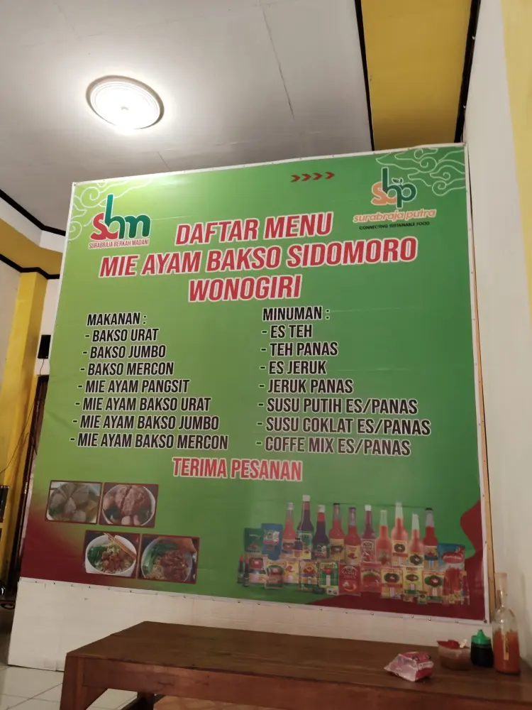 MIE AYAM & BAKSO SIDO MORO WONOGIRI 5