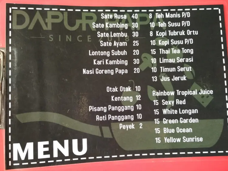 DAPUR PAPA 10