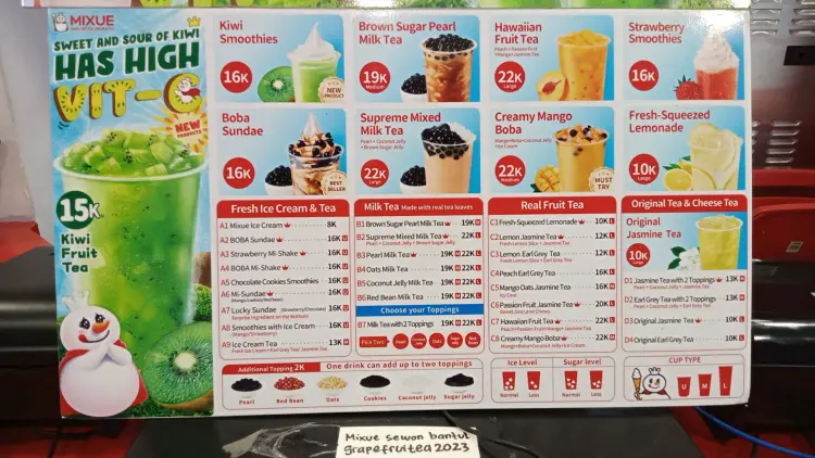 Mixue Imogiri Barat Sewon Bantul 5