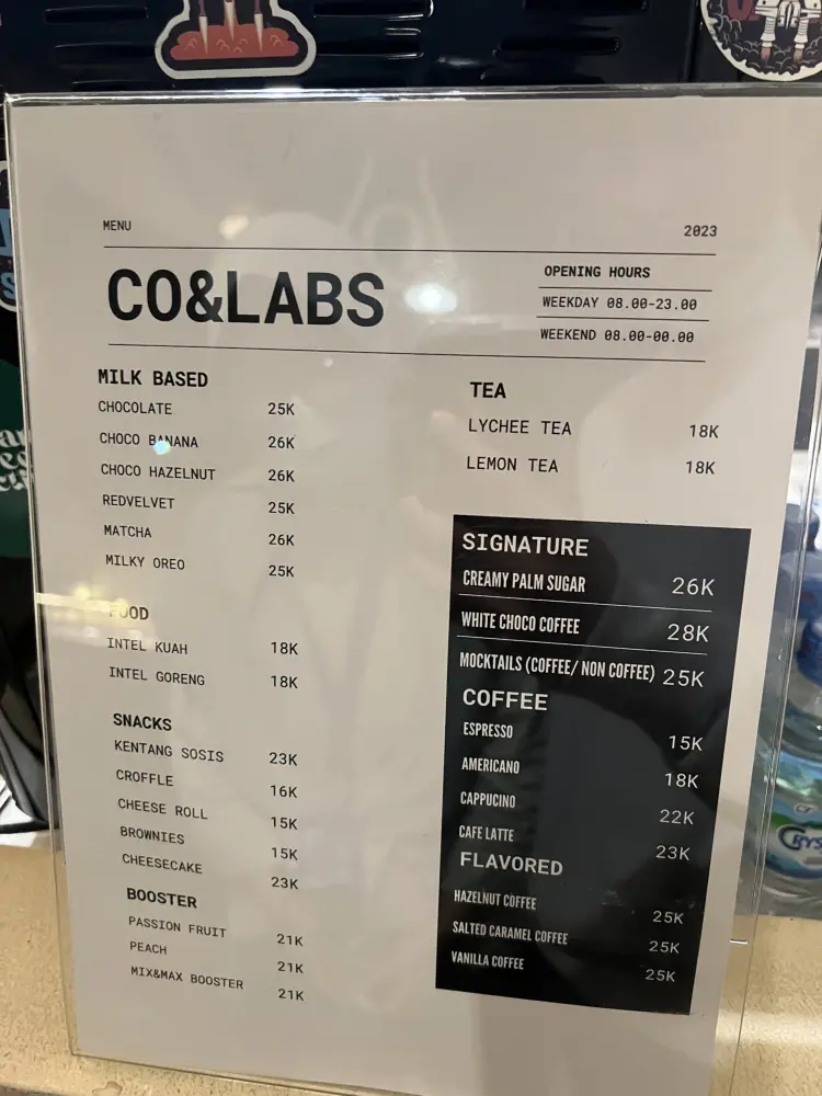 Co & Labs Station 8