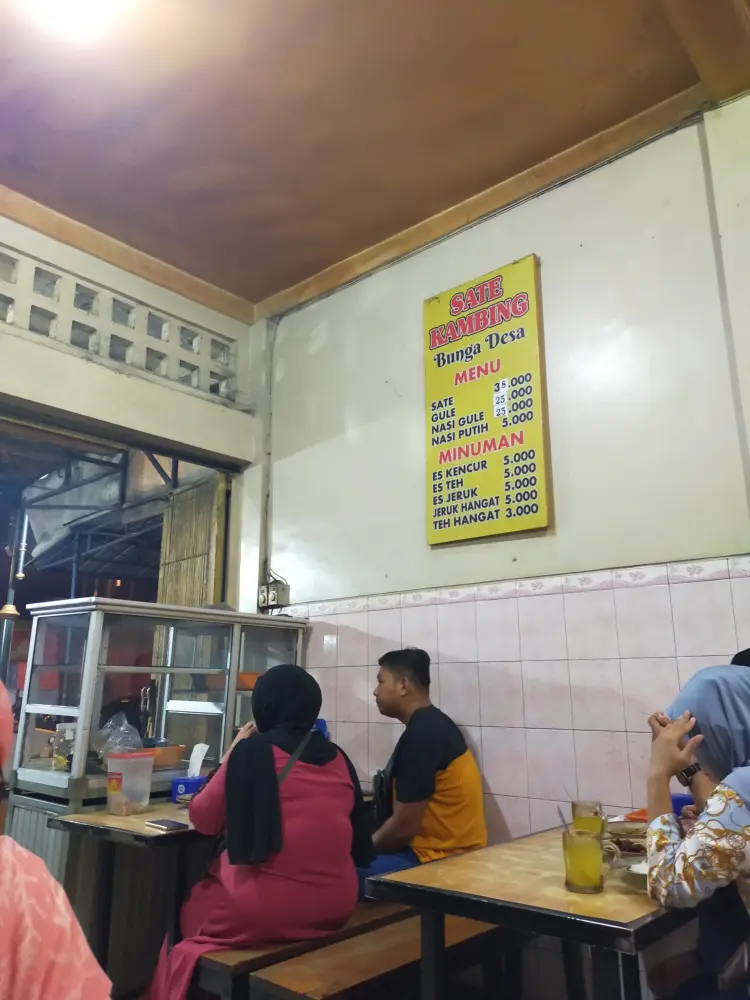 Sate Kambing Bunga Desa 5